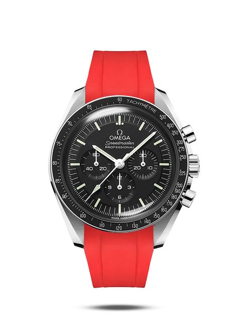 rubber strap for omega speedmaster